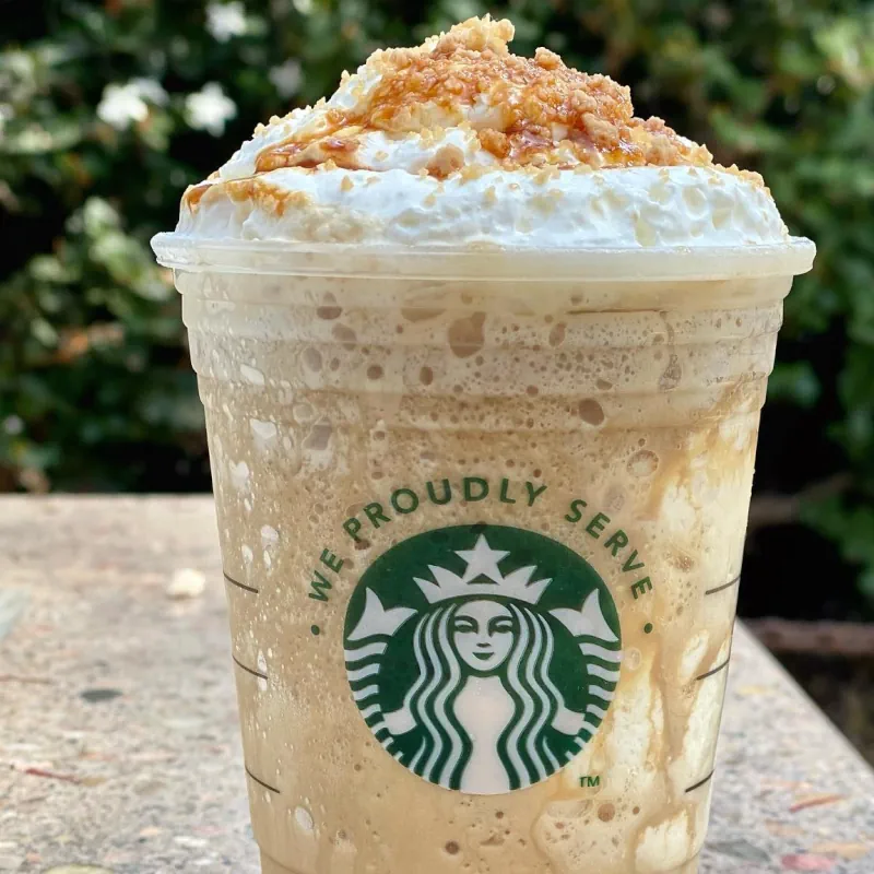 Starbucks Carmel Ribbon Crunch at Tradewinds at Southwestern College